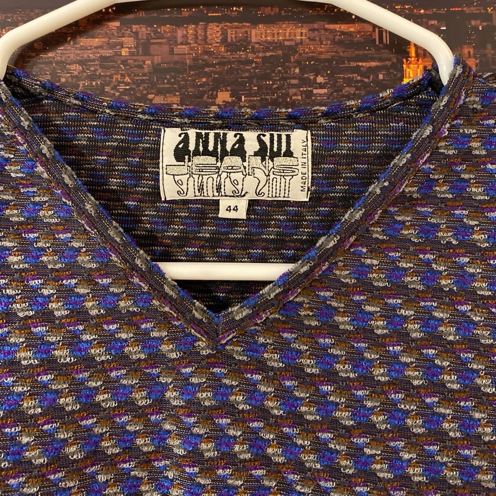 Vintage 90s Anna Sui Jeans Top